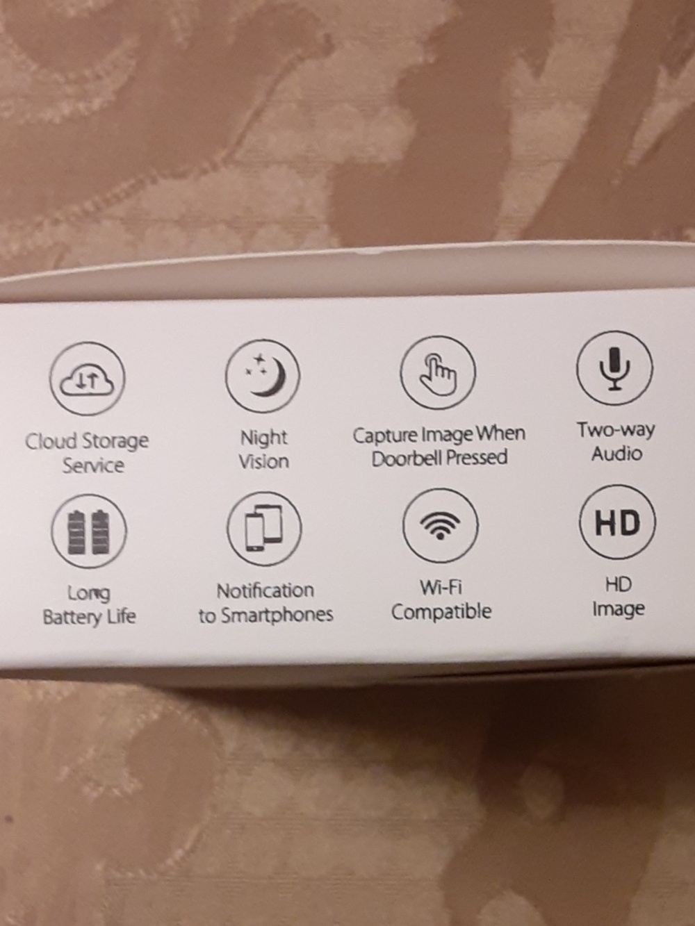 Mini Wireless Camera Two-Way Audio Doorbell - Picture 3 of 3